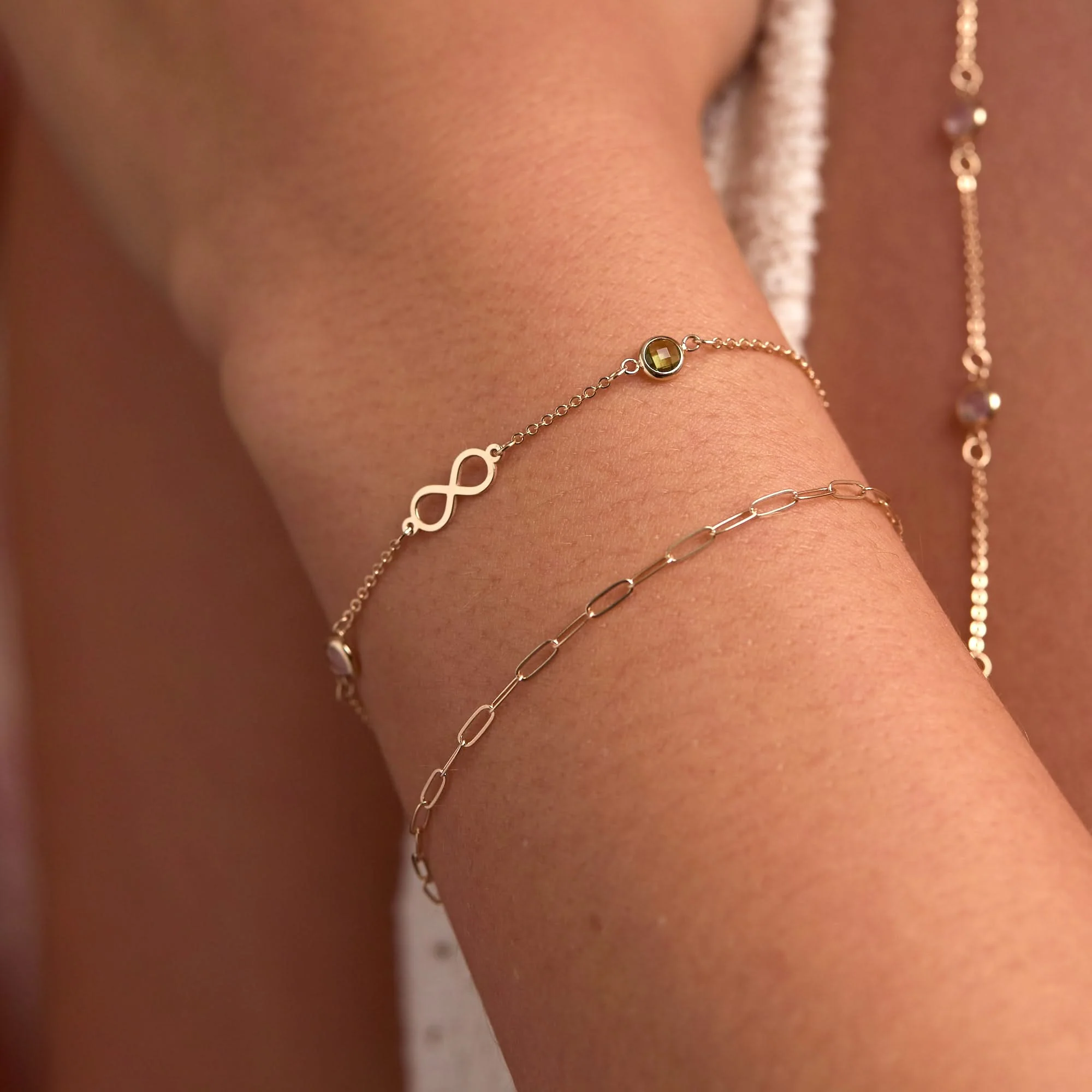 Adelaide Mini Bracelet in 14k Gold - Image 10