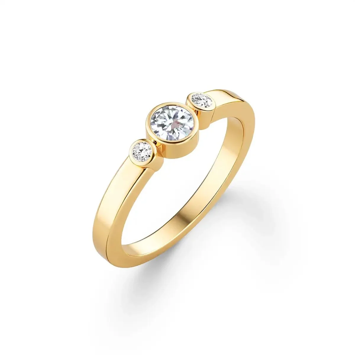 Barrington Diamond Ring in 14k Gold (April) - Image 5