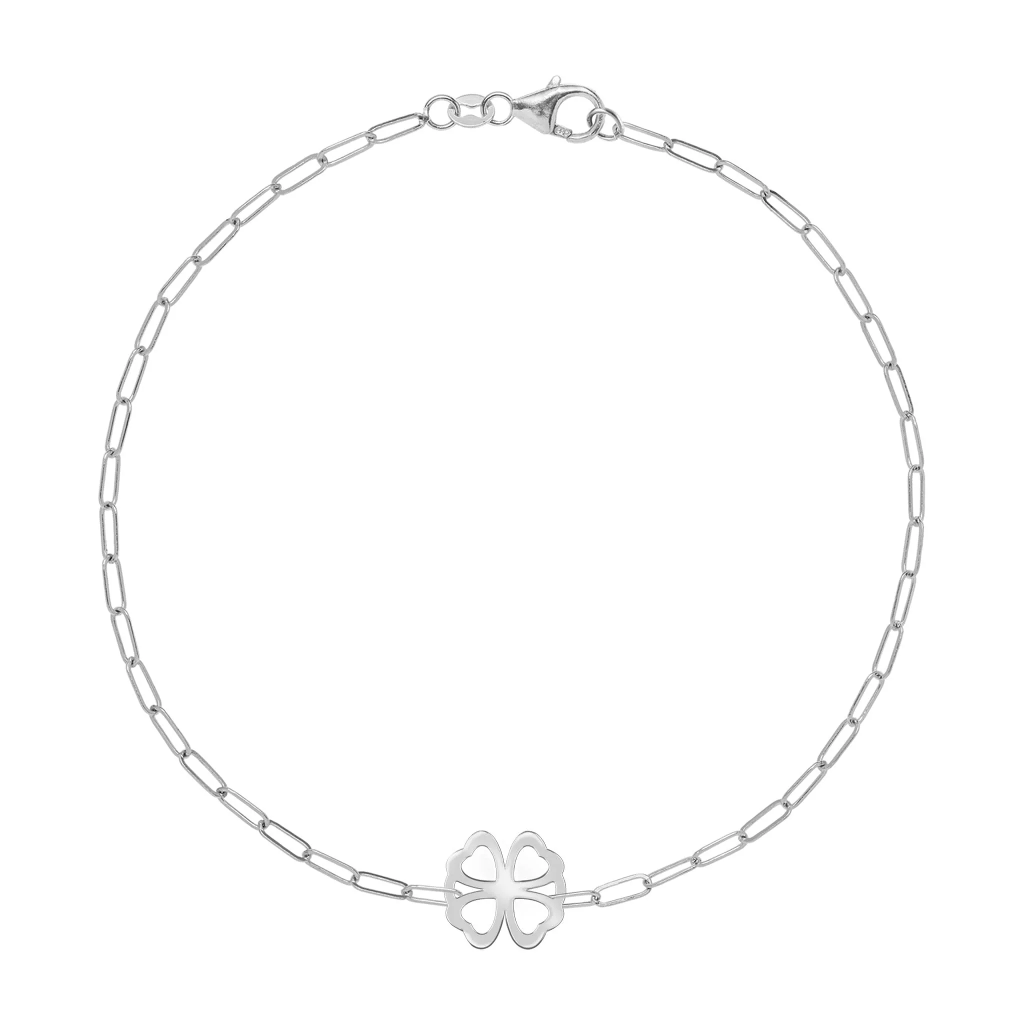 Clover Adelaide Mini Bracelet in 14k Gold - Image 7