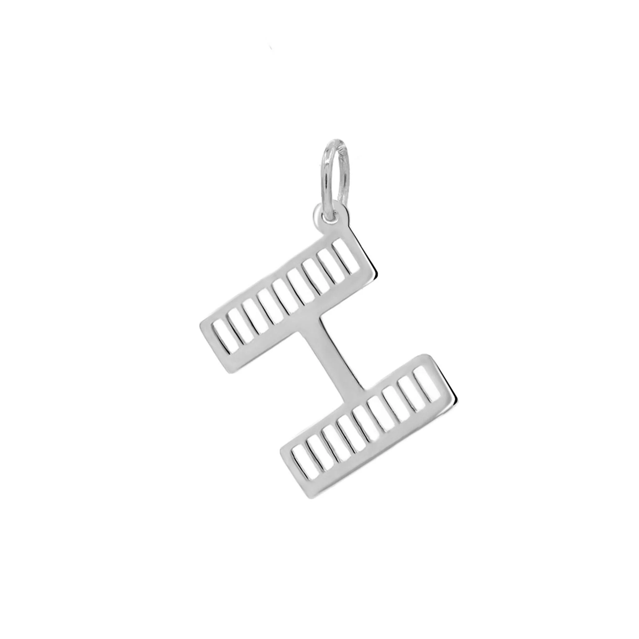 Essex Letter H Pendant in 14k Gold - Image 7