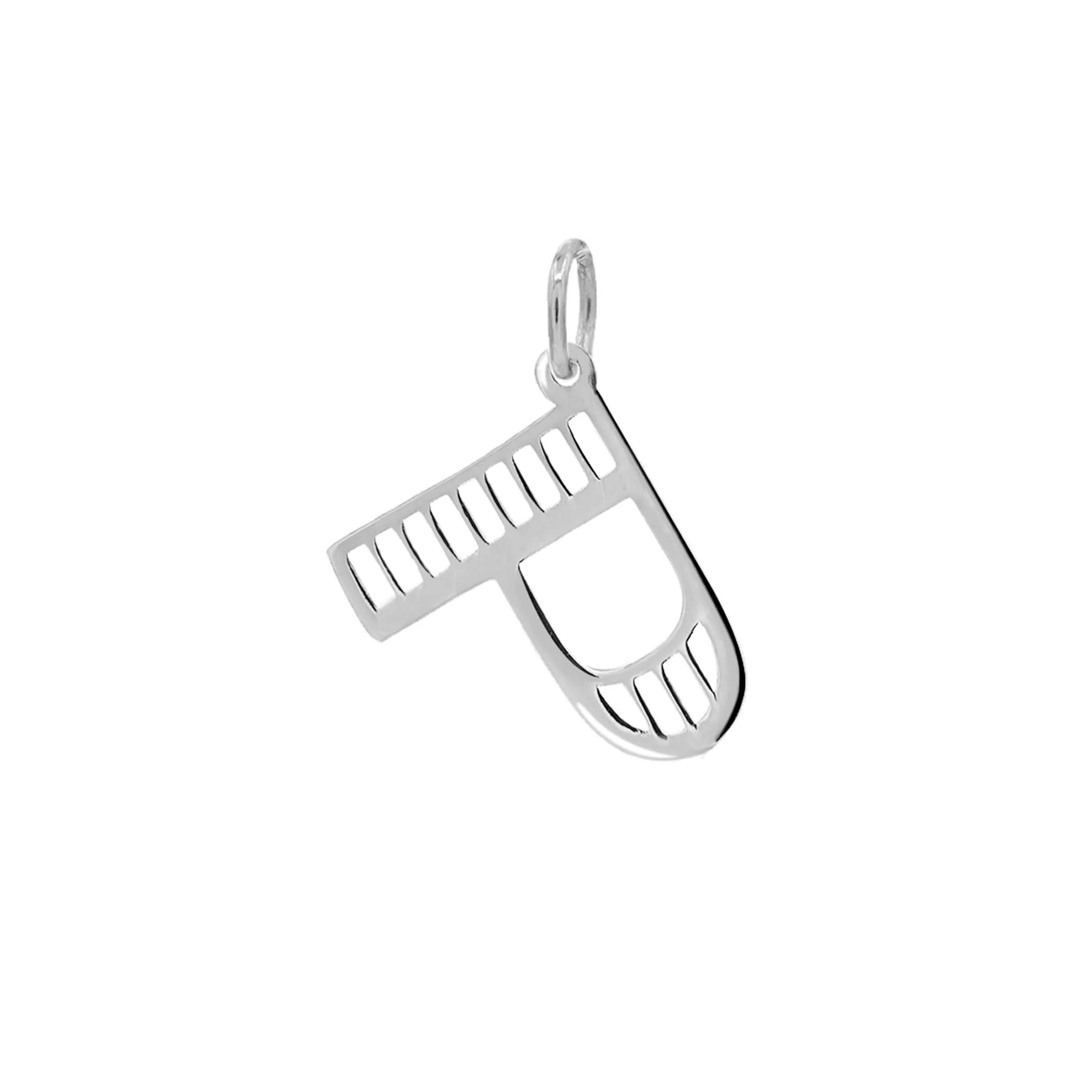 Essex Letter P Pendant in 14k Gold - Image 7