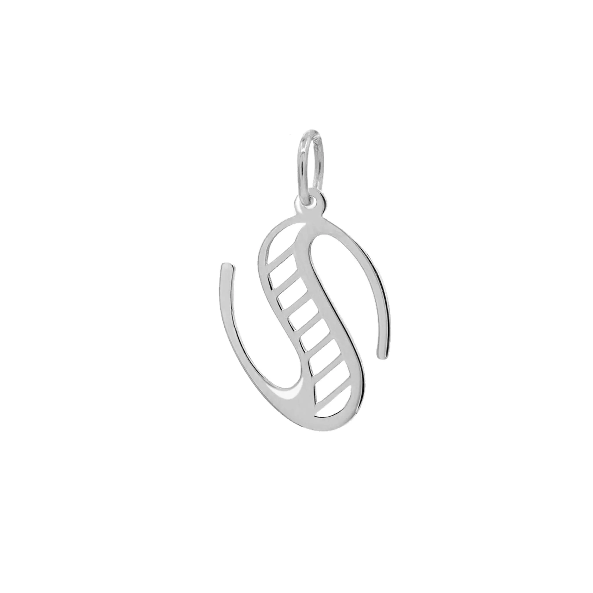 Essex Letter S Pendant in 14k Gold - Image 7