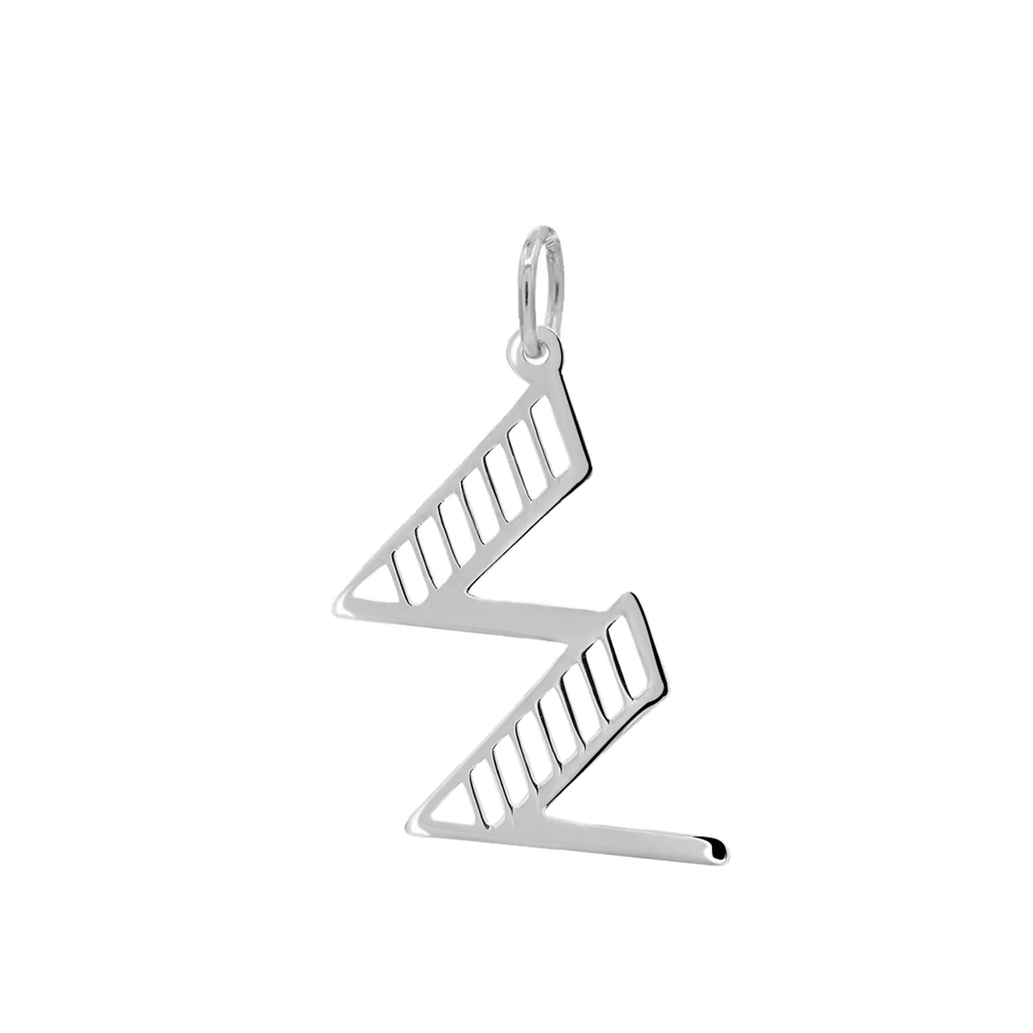 Essex Letter W Pendant in 14k Gold - Image 5