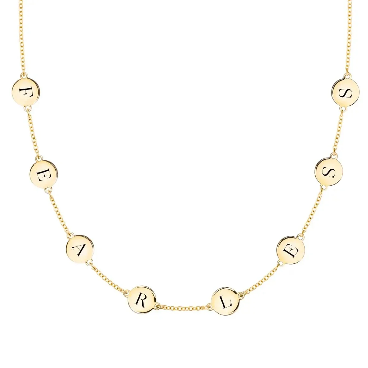 FEARLESS Necklace in 14k Gold