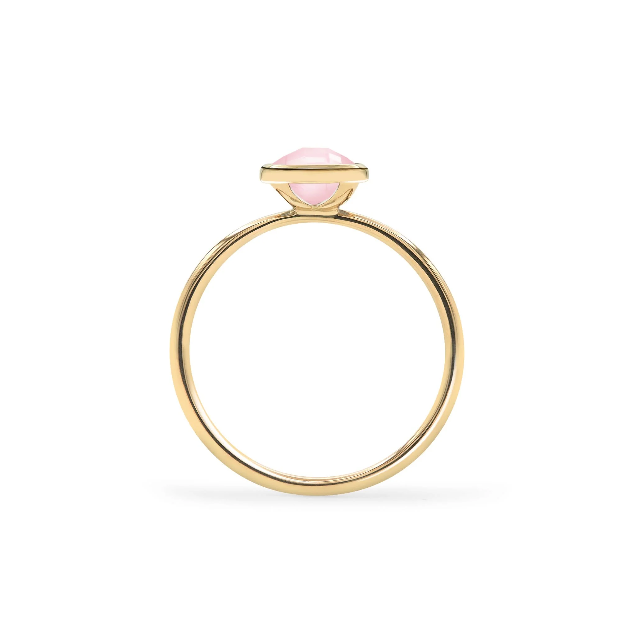 Grand Pink Opal Ring in 14k Gold (October) - Image 5
