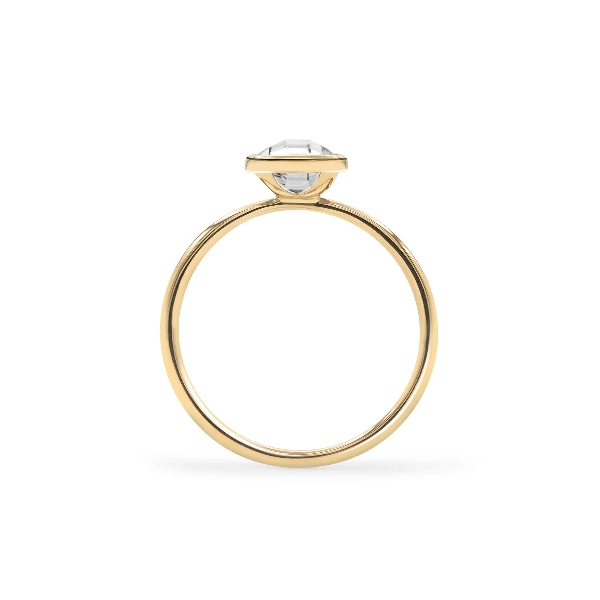 Grand White Topaz Ring in 14k Gold (April) - Image 5
