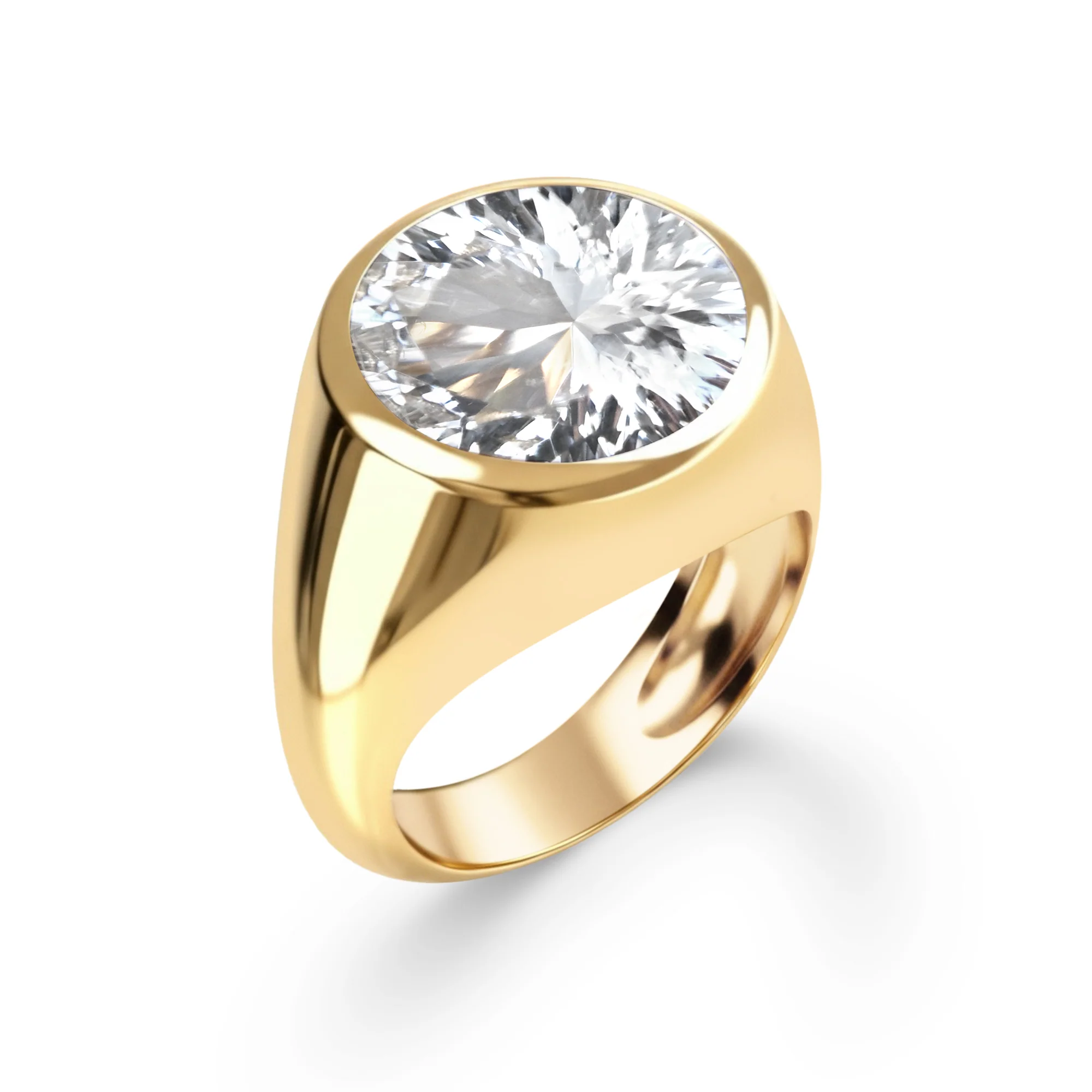 Jamestown Birthstone Ring in 14k Gold - Image 4