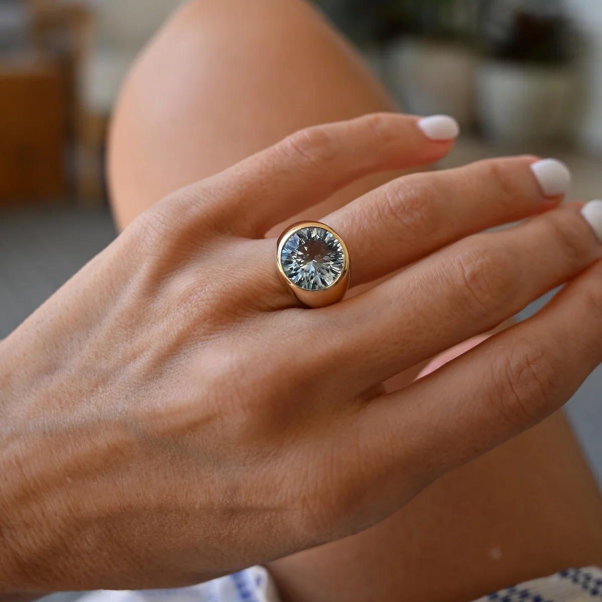 Jamestown Birthstone Ring in 14k Gold - Image 14