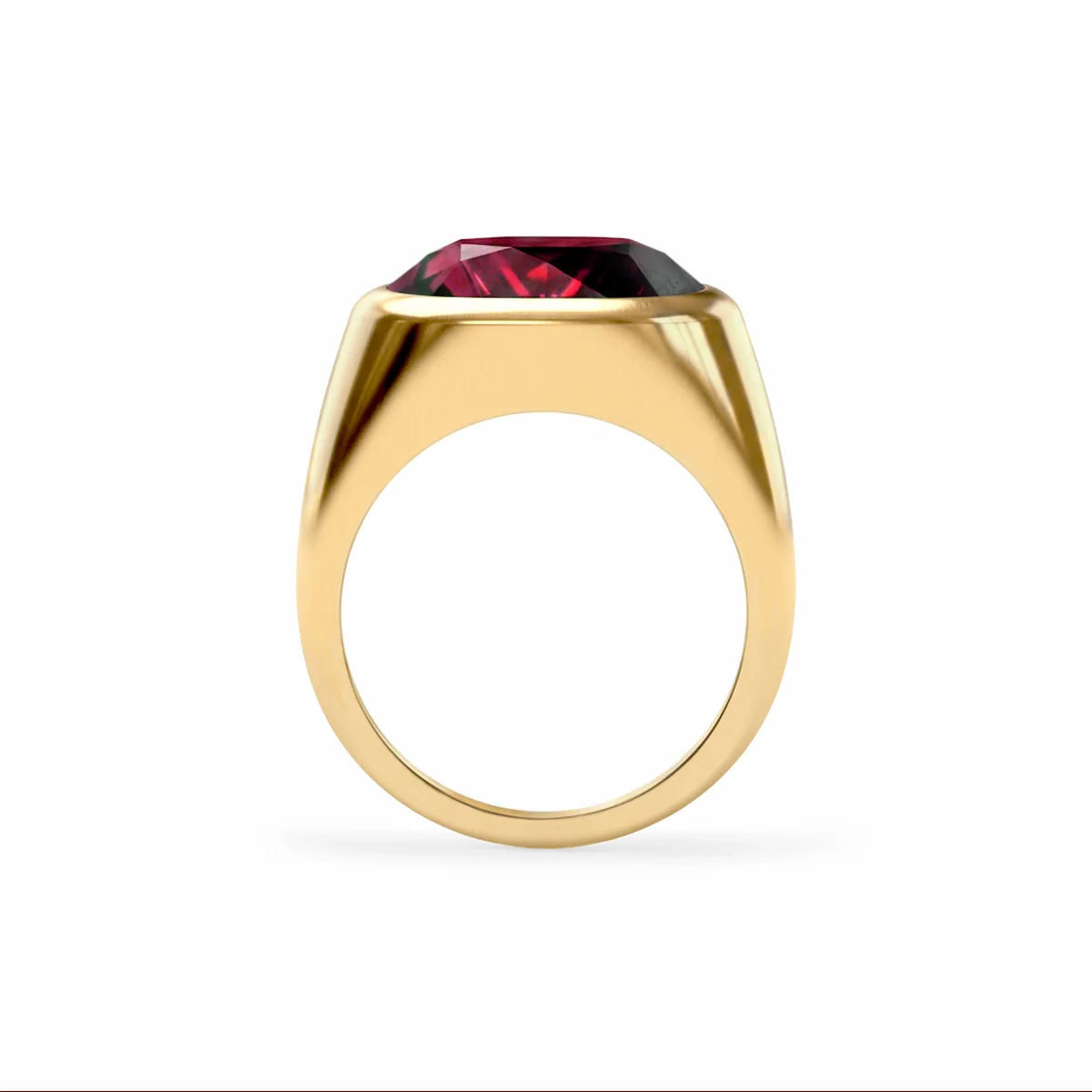 Jamestown Ruby Ring in 14k Gold (July) - Image 5