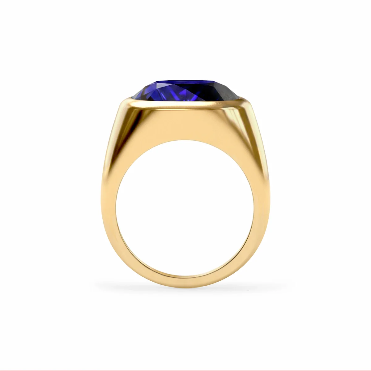 Jamestown Sapphire Ring in 14k Gold (September) - Image 5