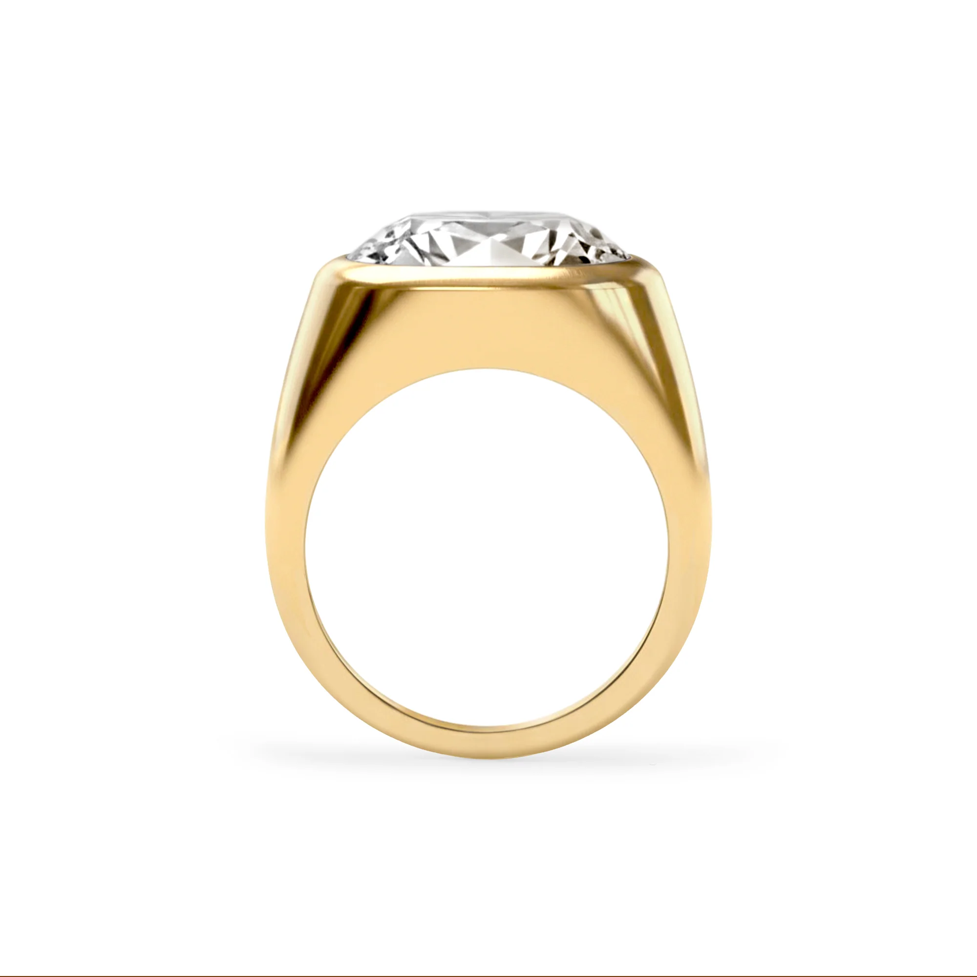 Jamestown White Topaz Ring in 14k Gold (April) - Image 5