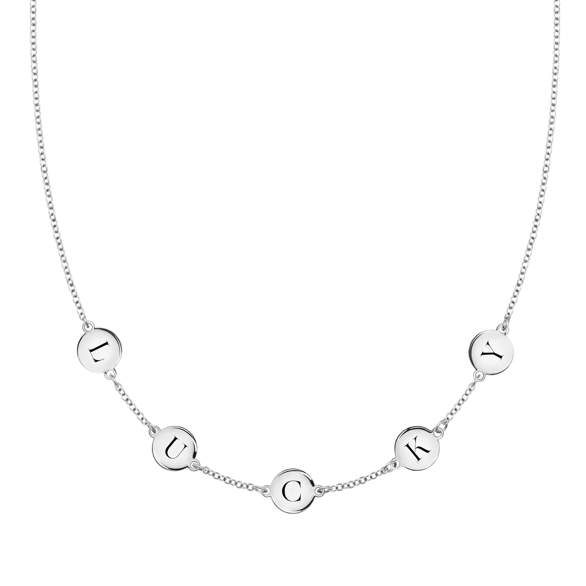 LUCKY Necklace in 14k Gold - Image 5