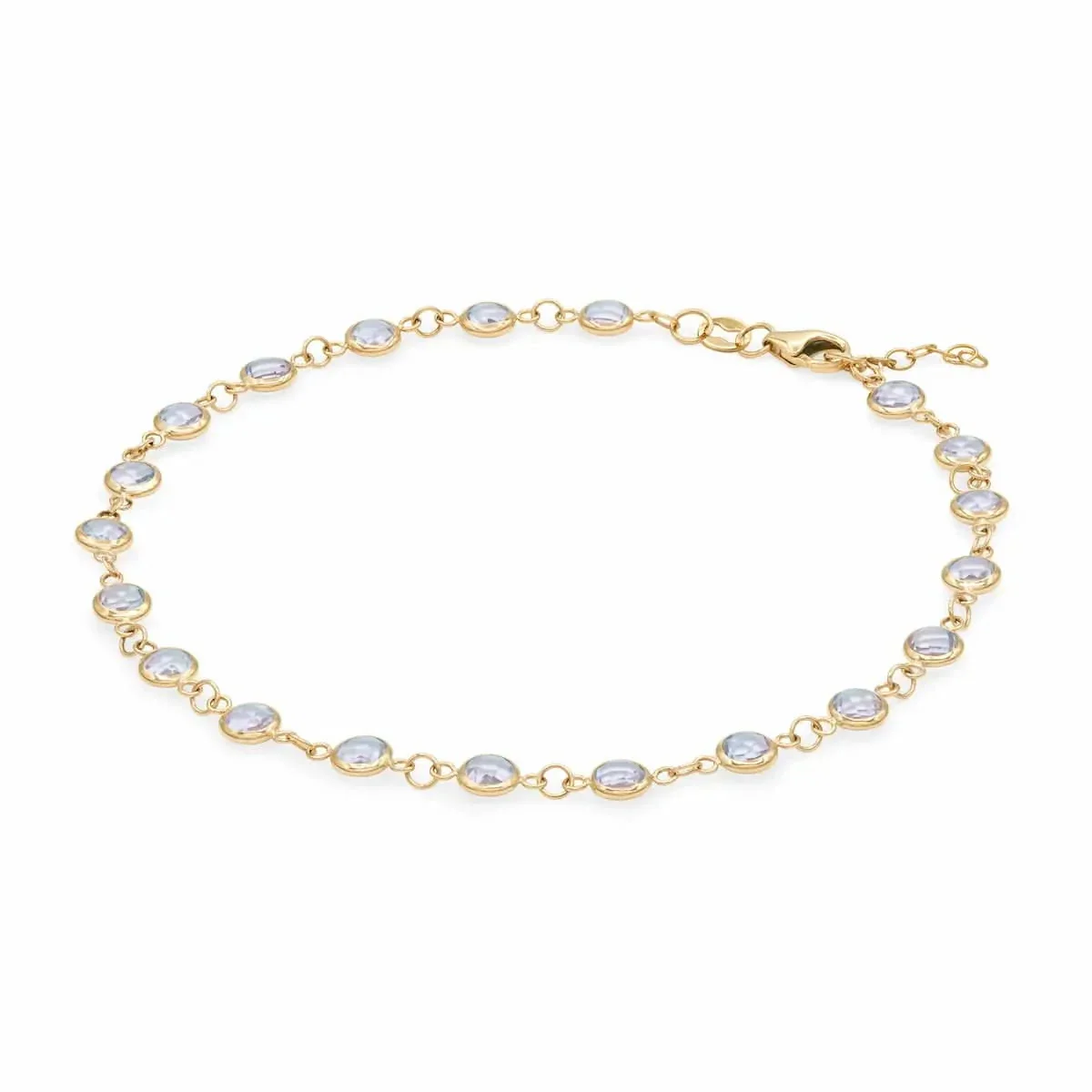 Newport Moonstone Bracelet in 14k Gold (June) - Image 4