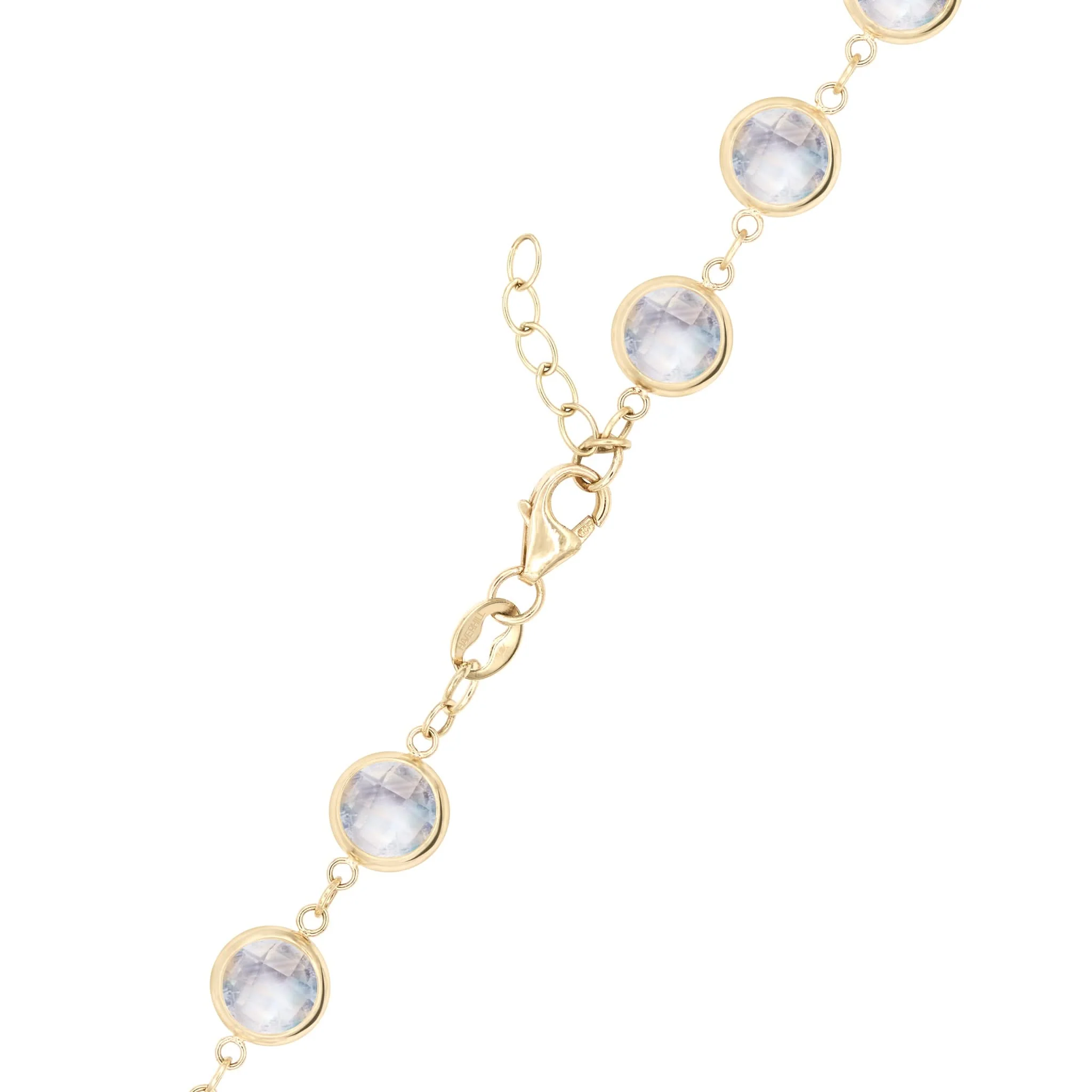 Newport Grand Moonstone Bracelet in 14k Gold (June) - Image 5