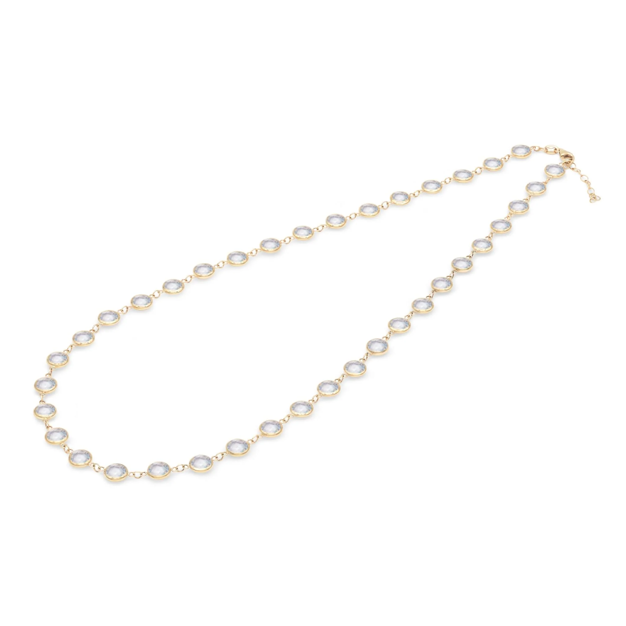 Newport Grand Moonstone Necklace in 14k Gold (June) - Image 5