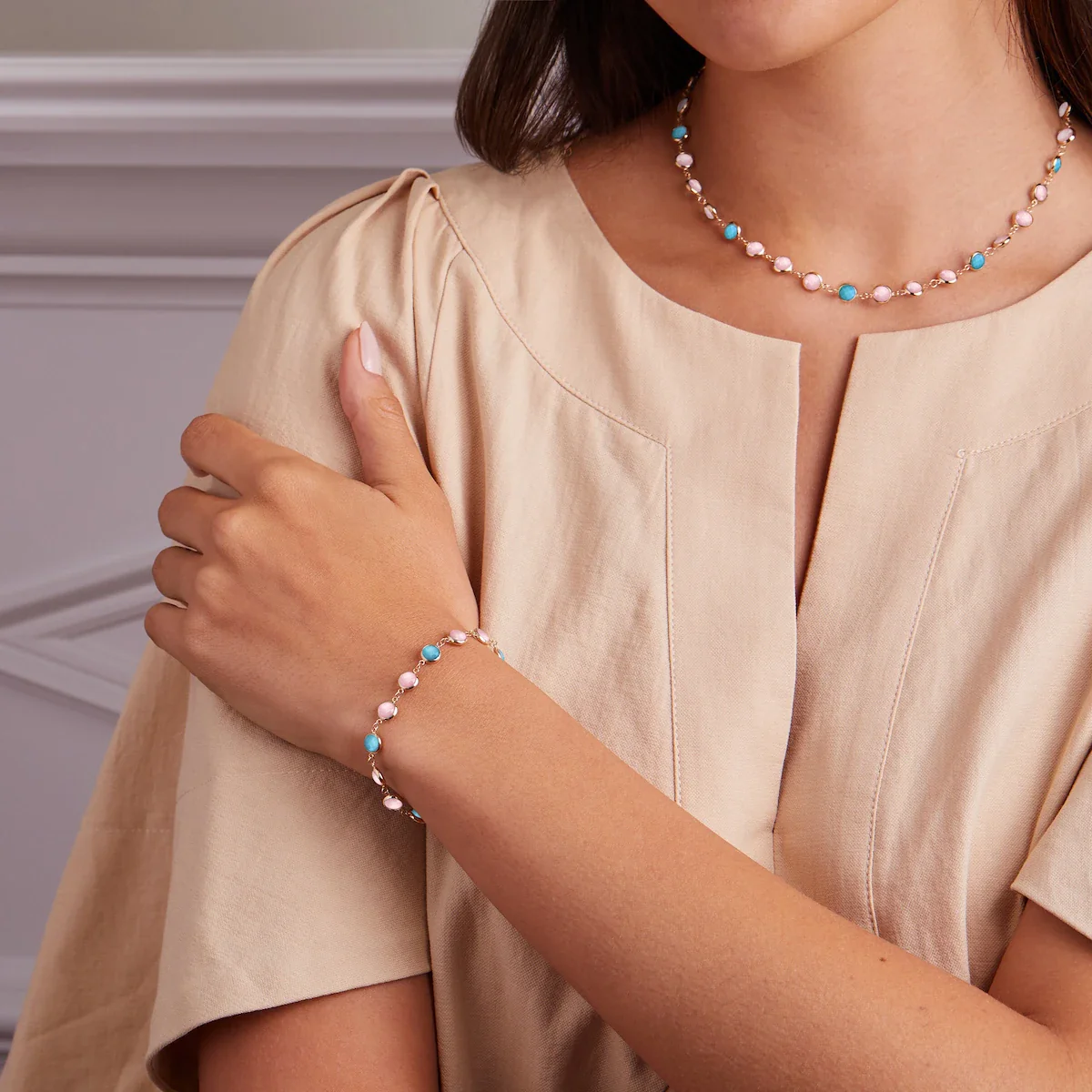 Newport Grand Palm Beach Bracelet in 14k Gold - Image 2
