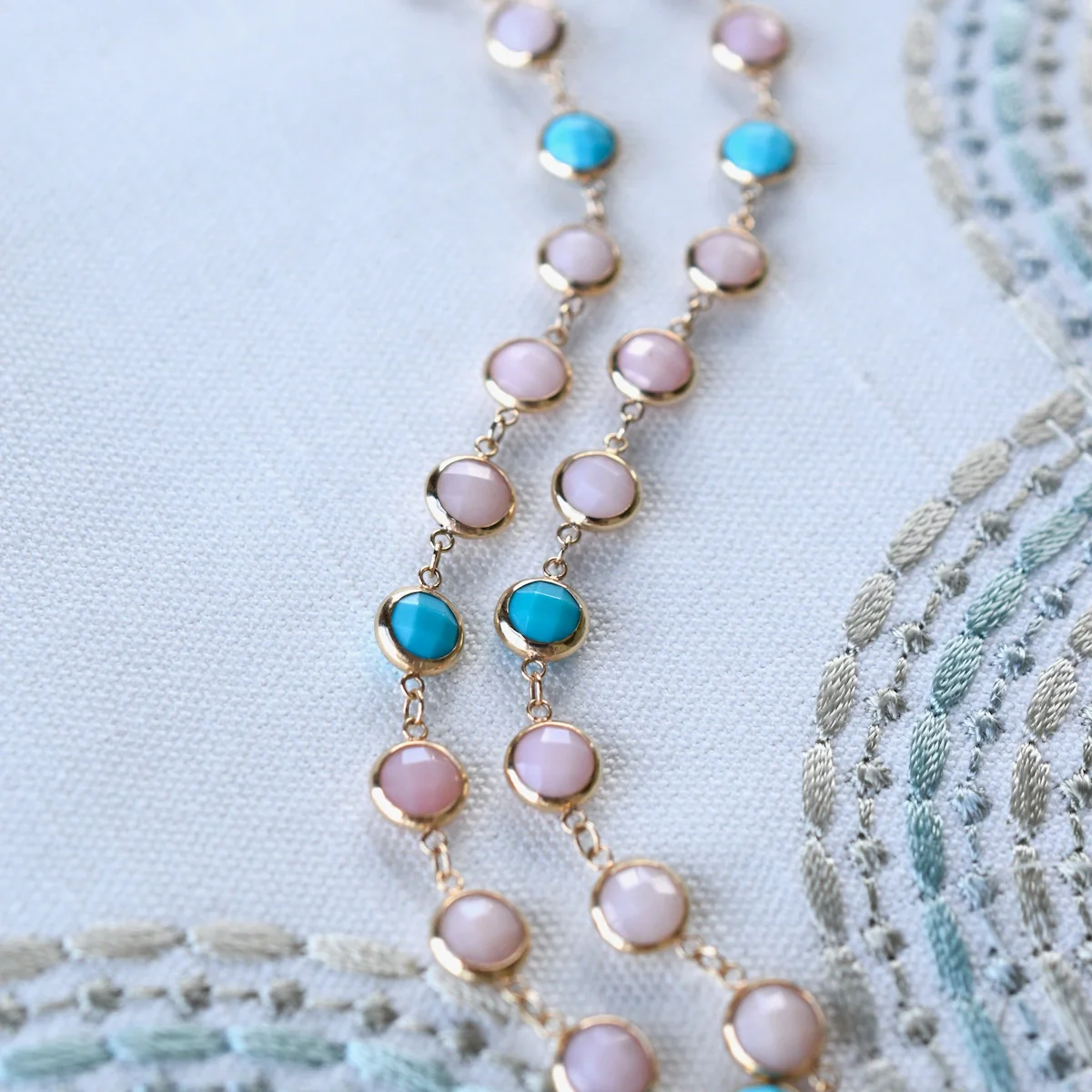 Newport Grand Palm Beach Necklace in 14k Gold - Image 6