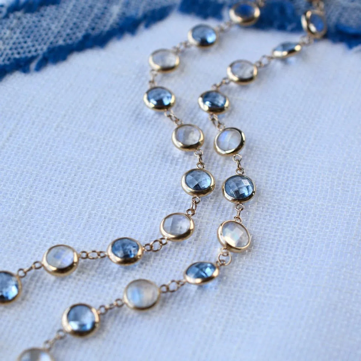Newport Grand Santorini Necklace in 14k Gold - Image 5