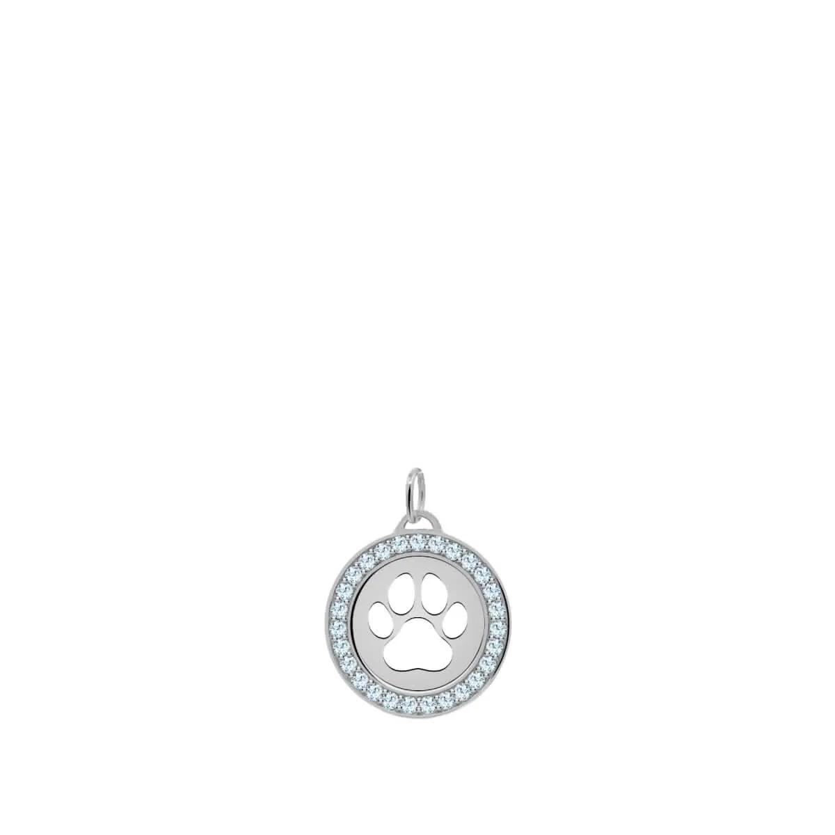 Paw & Nantucket Blue Topaz Pendant in 14k Gold (December) - Image 8