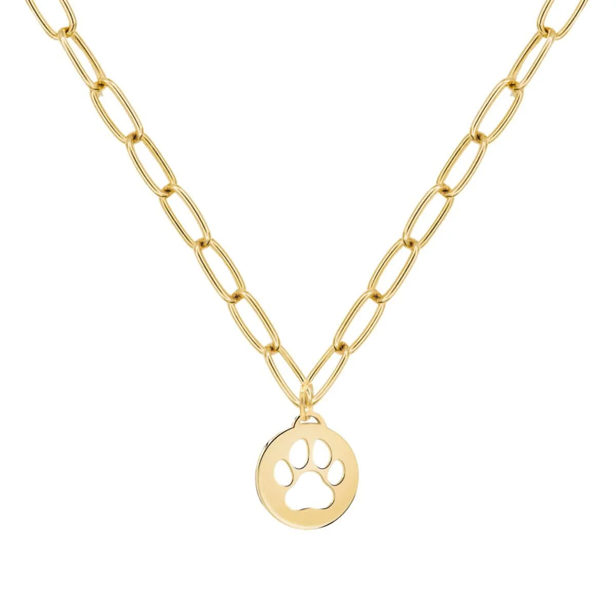 Paw Pendant in 14k Gold - Image 7
