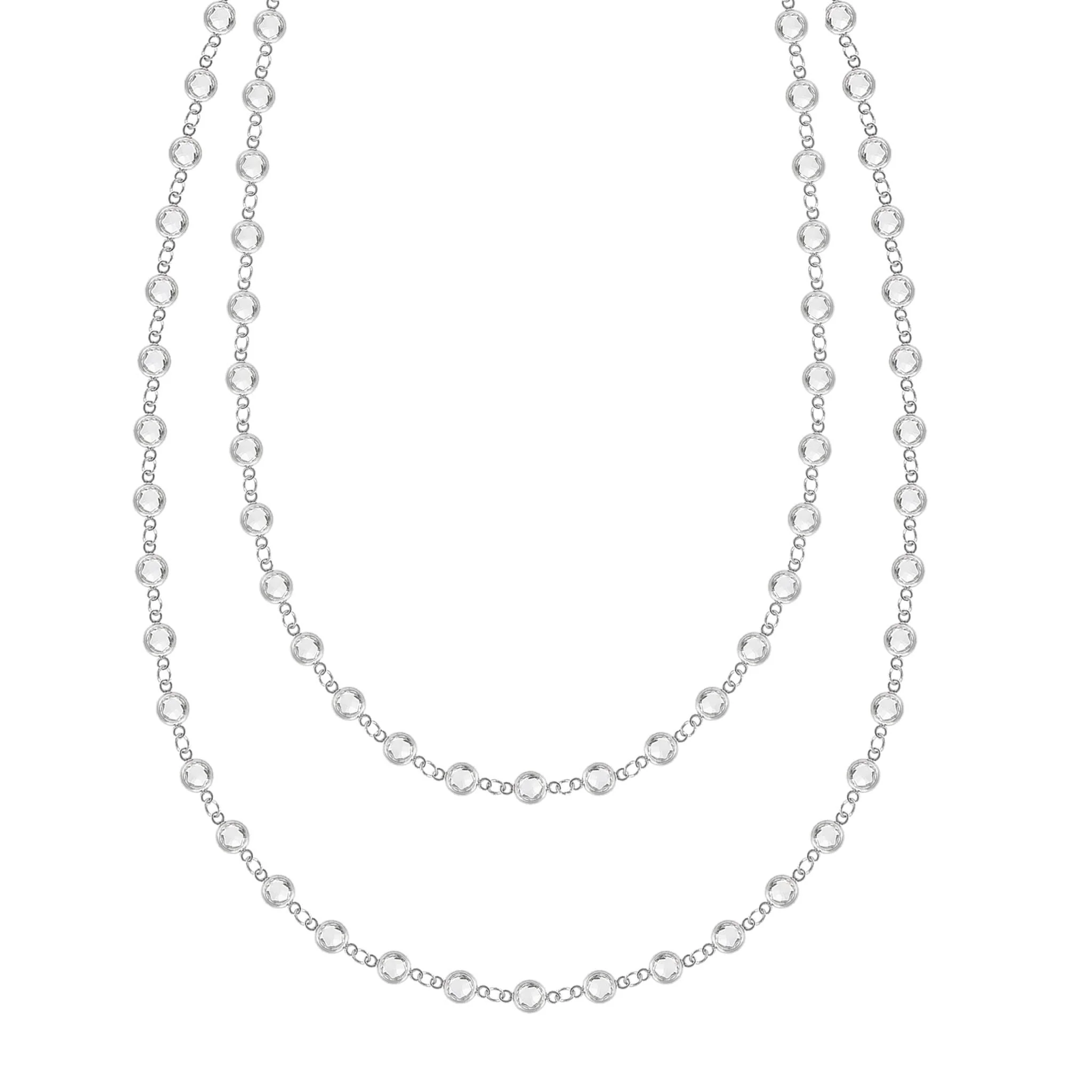 Newport Birthstone Long Necklace in 14k Gold - Image 5