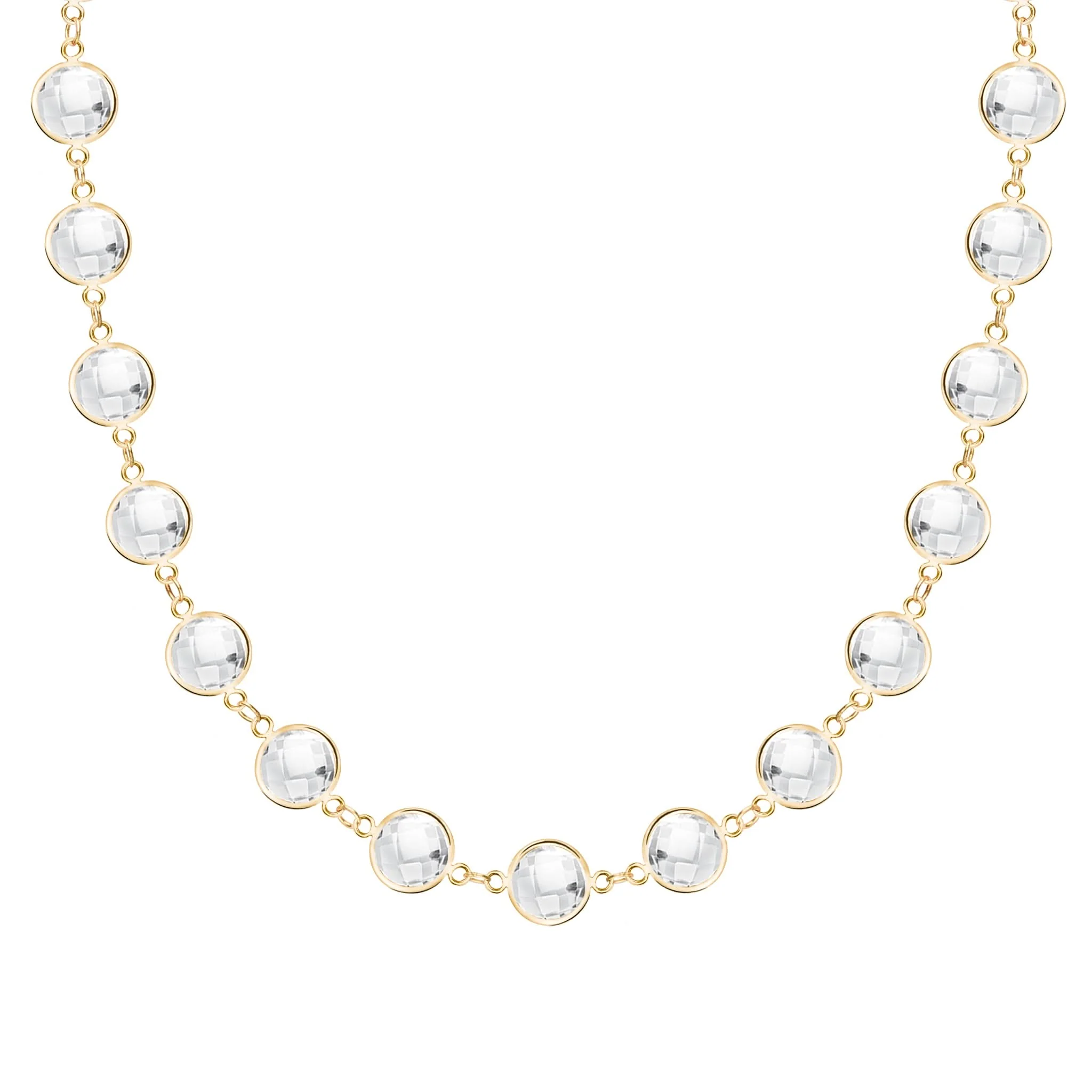 Newport Grand Necklace in 14k Gold