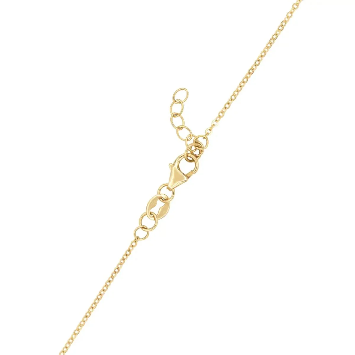 Petite 1 Amethyst Bracelet in 14k Gold (February) - Image 5