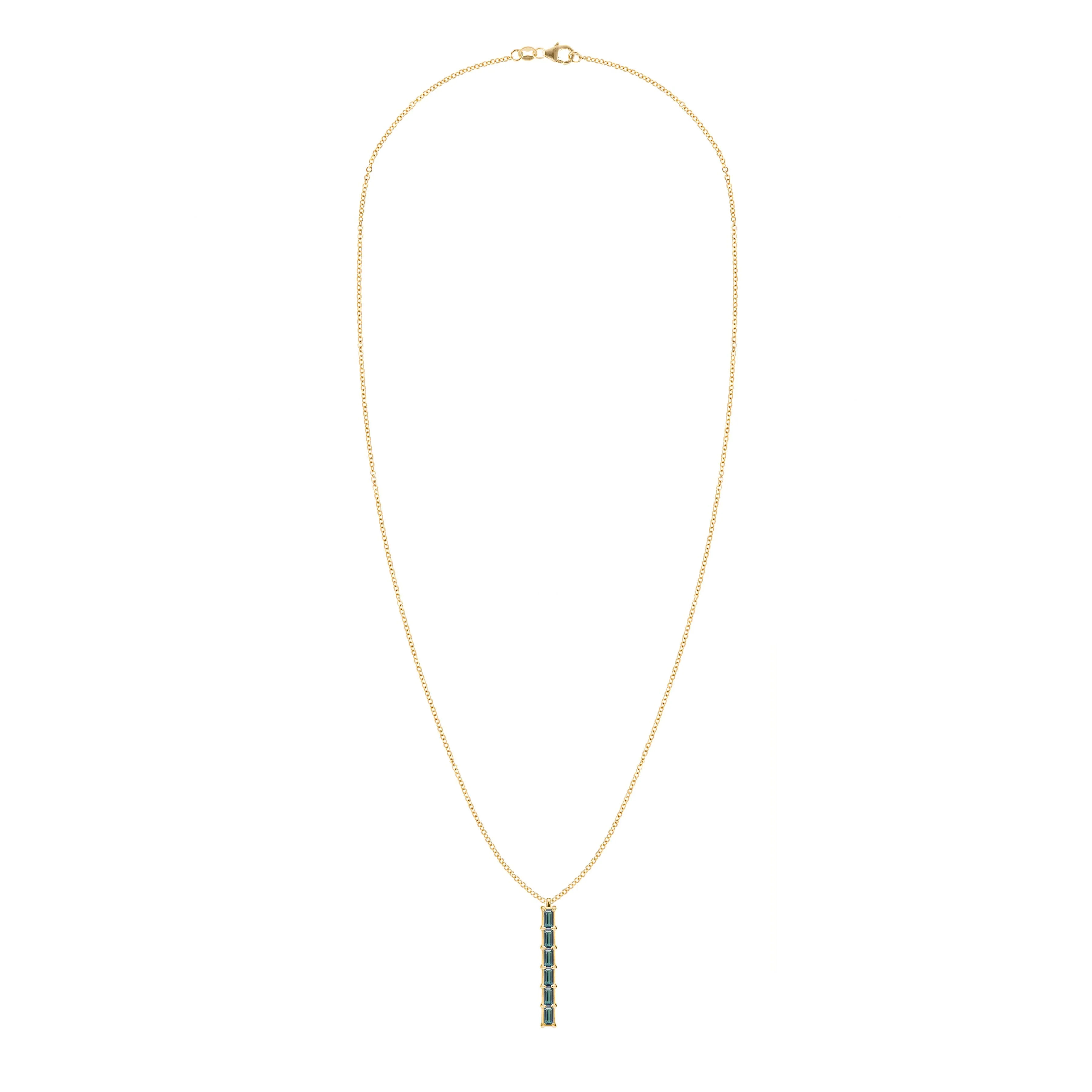 Providence 6 Alexandrite Pendant in 14k Gold (June) - Image 5