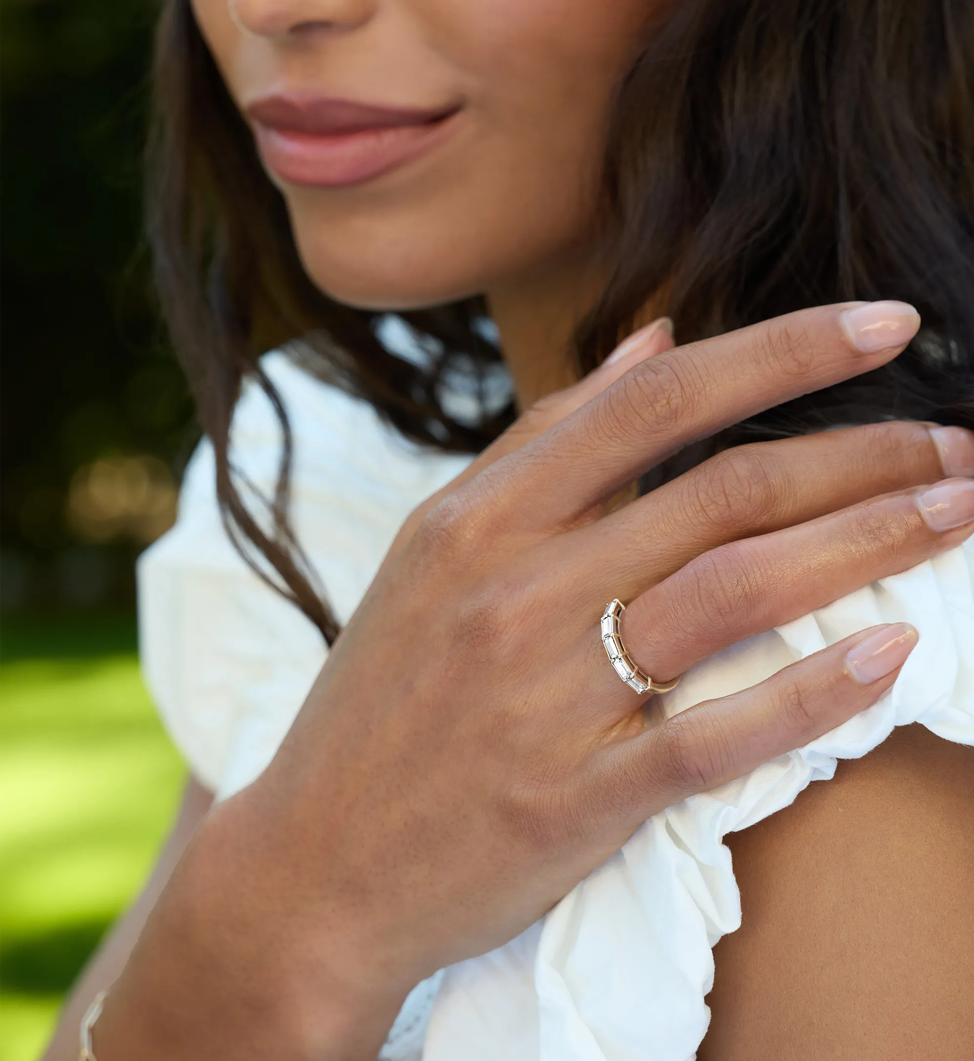 Providence Diamond Ring in 14k Gold (April) - Image 3