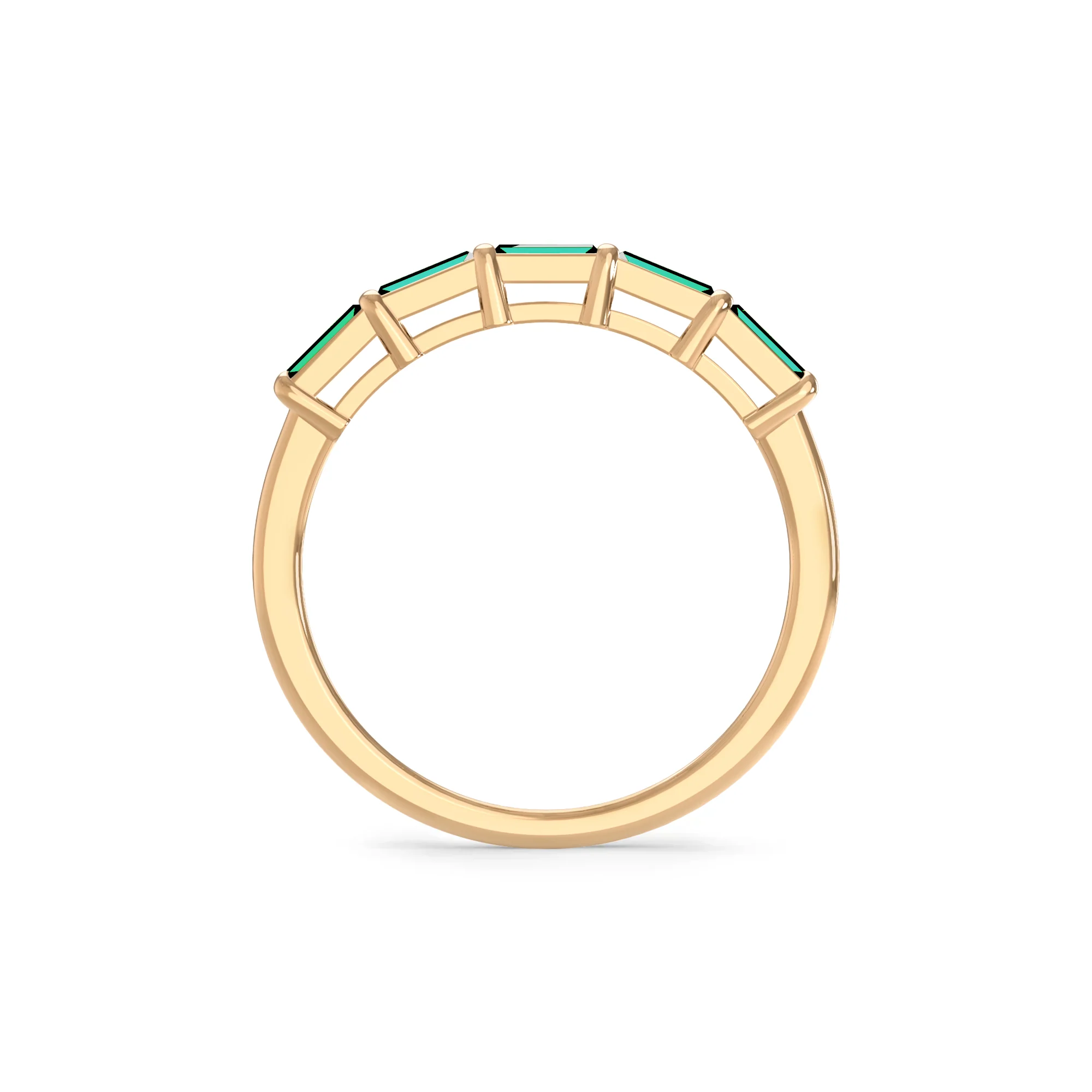 Providence Emerald Ring in 14k Gold (May) - Image 5