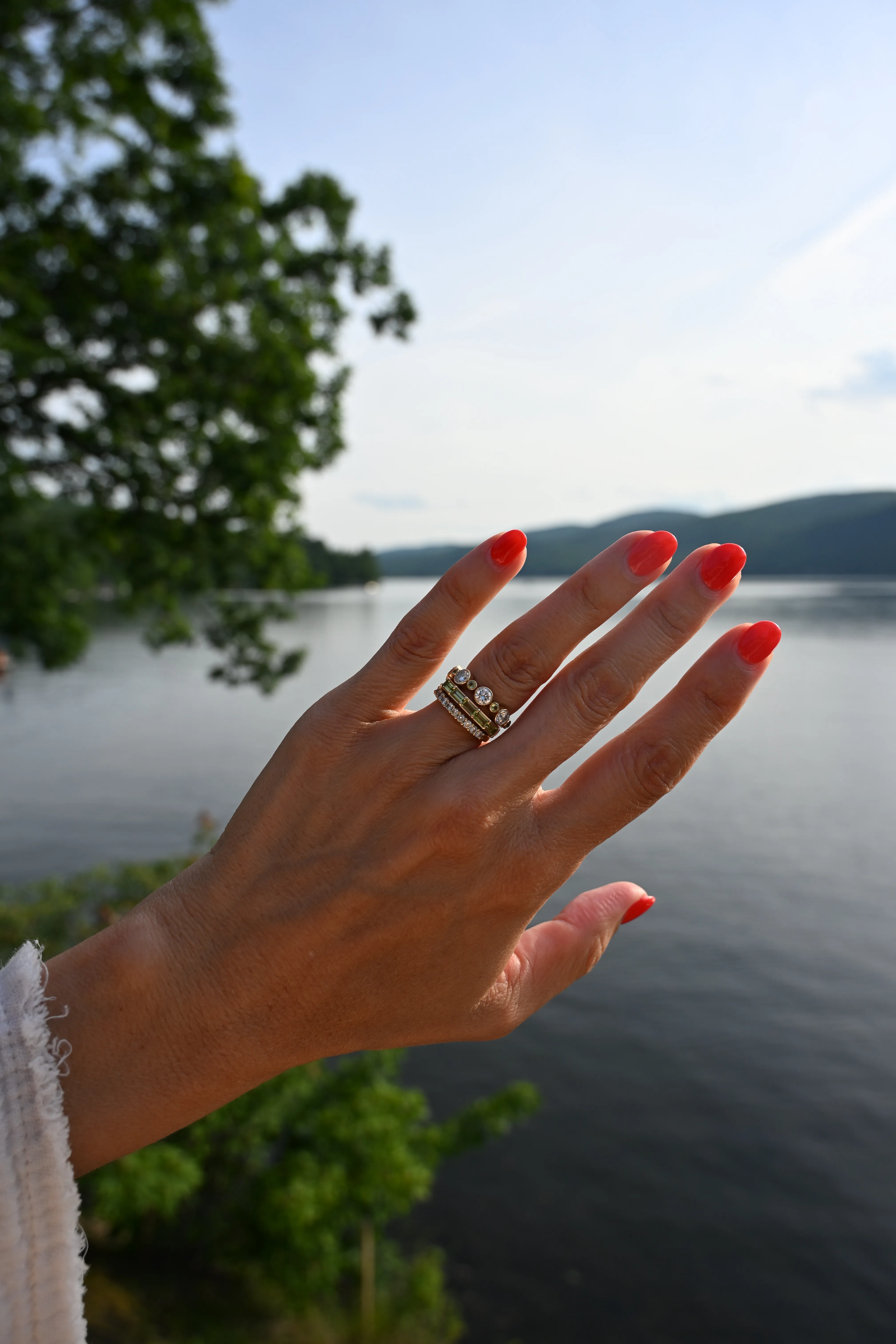 Providence Peridot Ring in 14k Gold (August) - Image 6