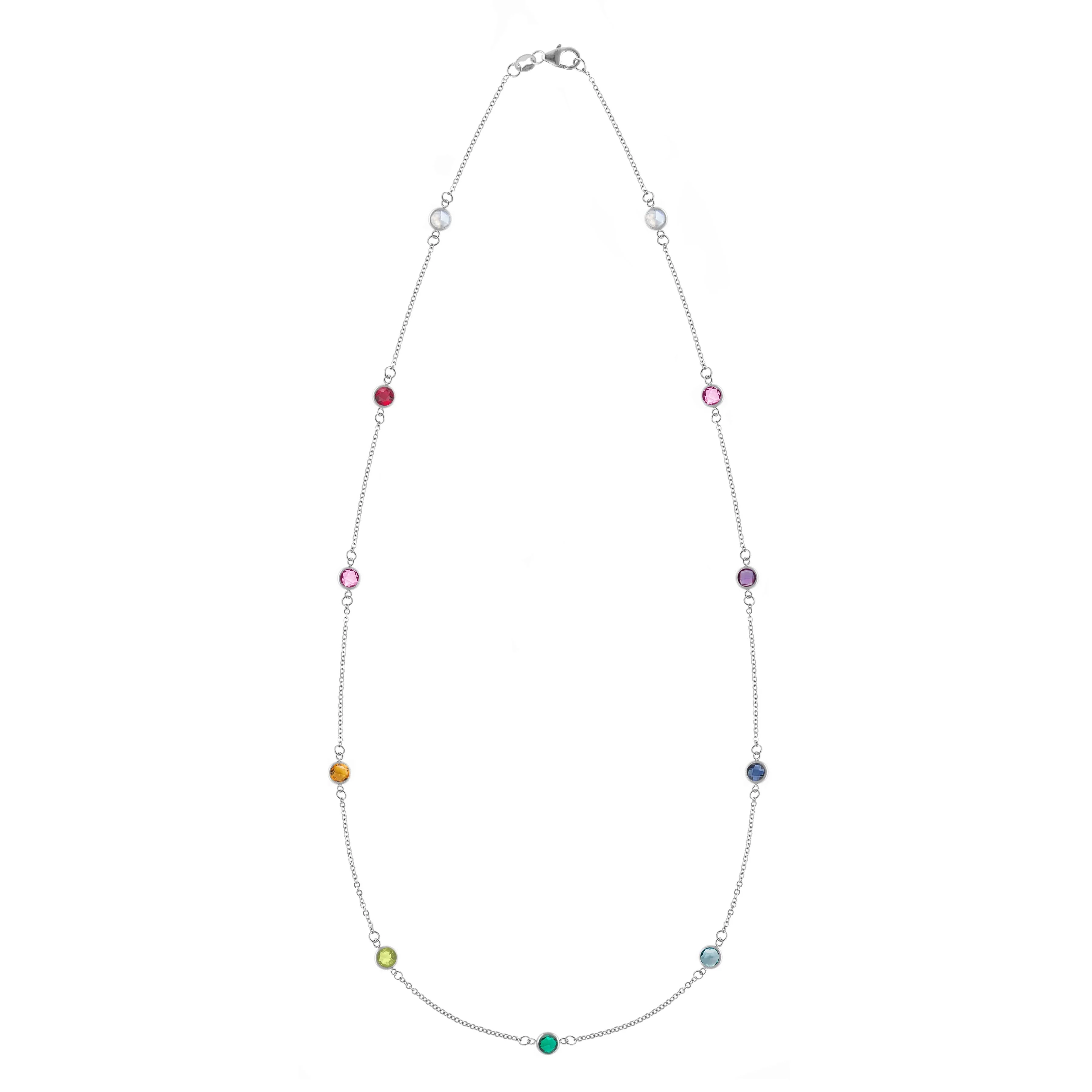 Rainbow Bayberry Necklace in 14k Gold - Image 5