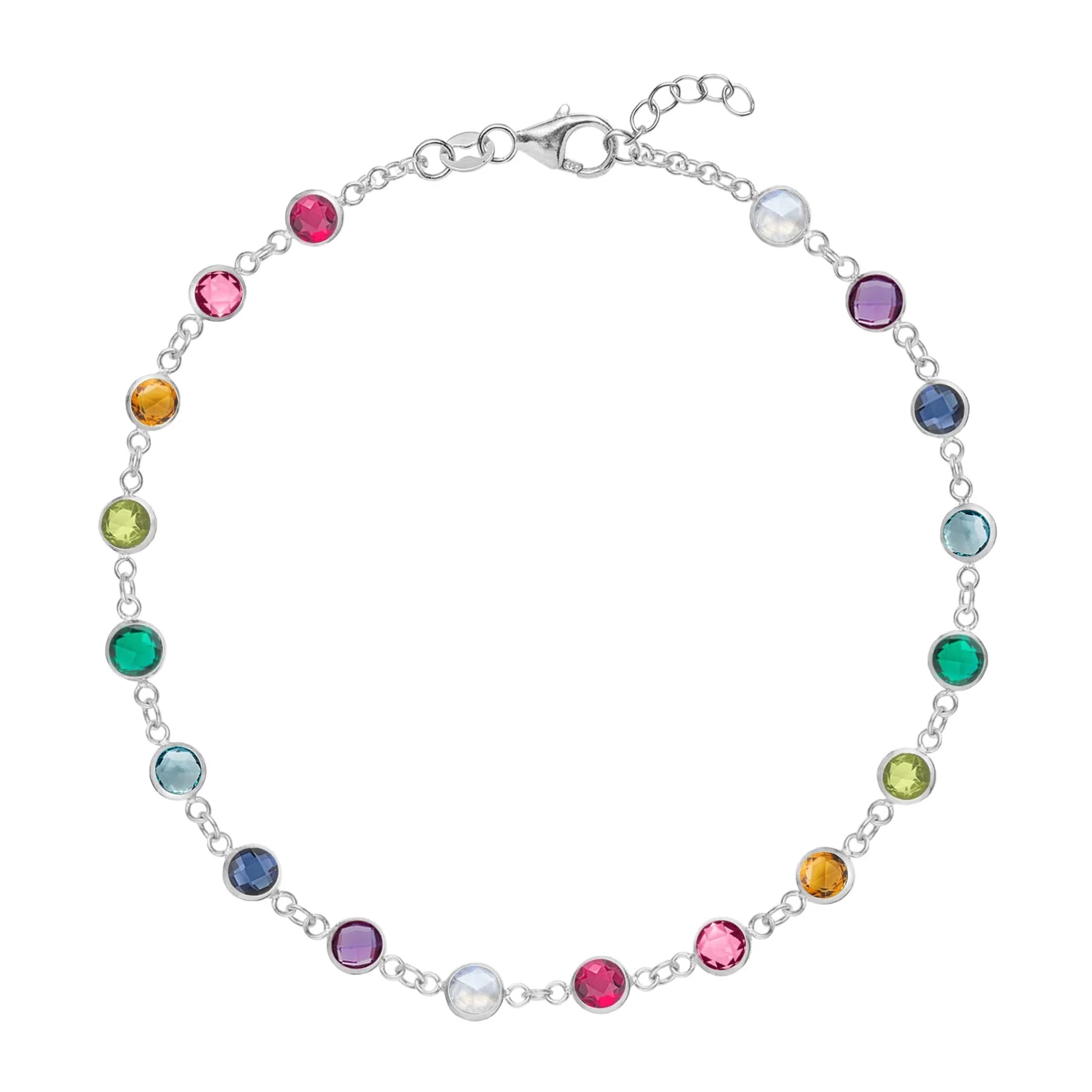 Rainbow Newport Bracelet in 14k Gold - Image 7