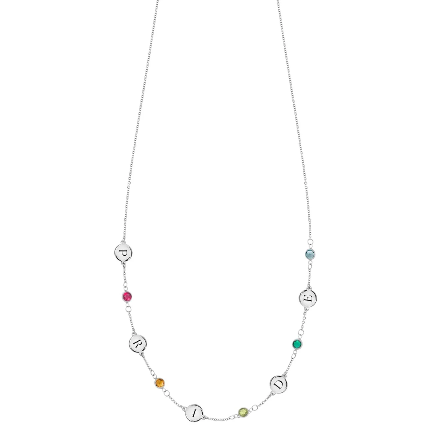 Rainbow Pride Necklace in 14k Gold - Image 7