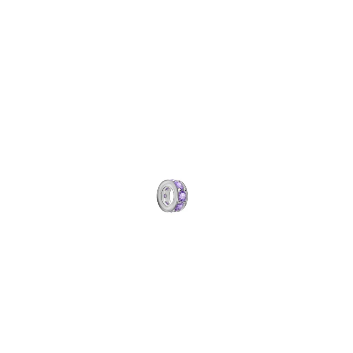 Rosecliff Amethyst Bead in 14k Gold (February) - Image 9