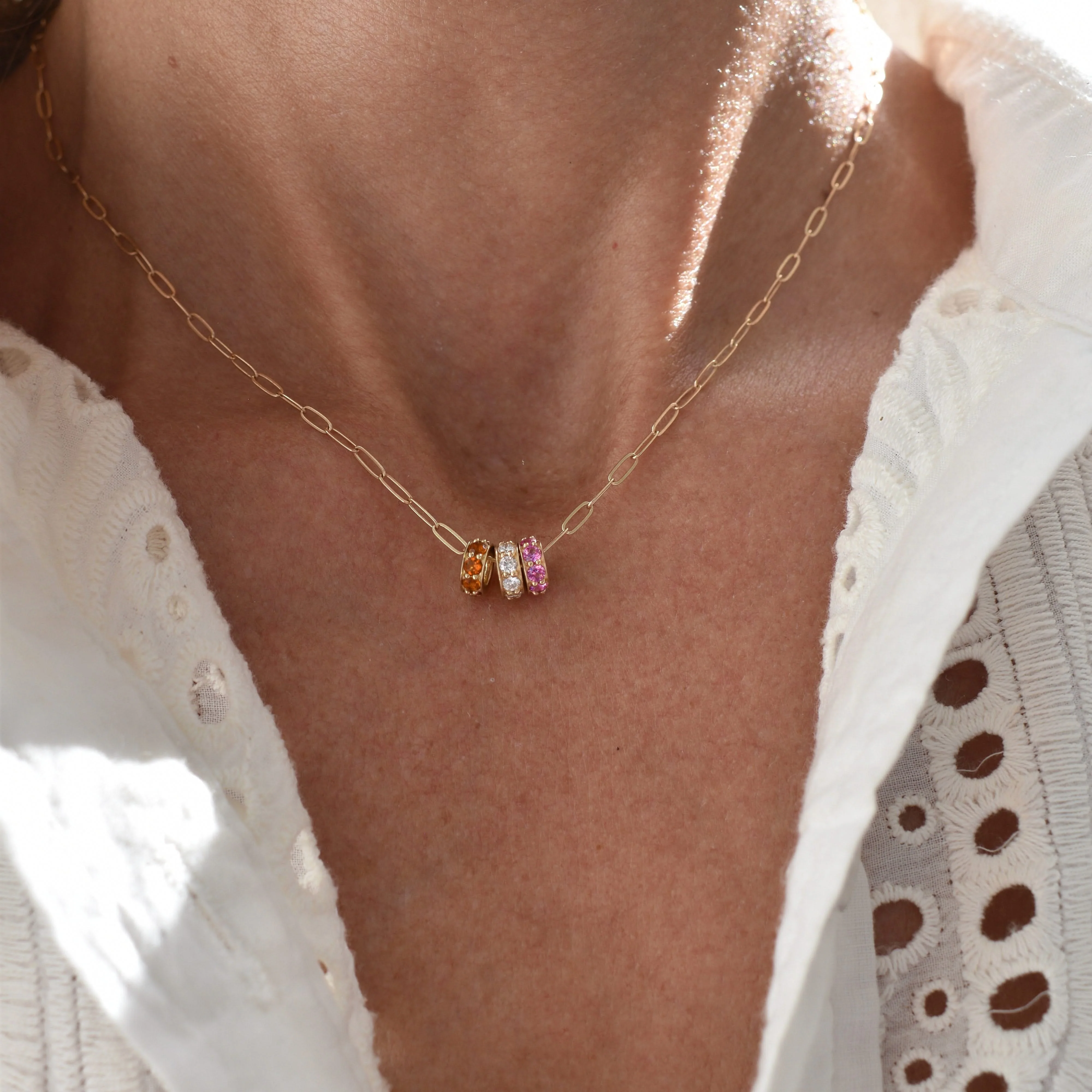 Rosecliff Citrine Bead in 14k Gold (November) - Image 6