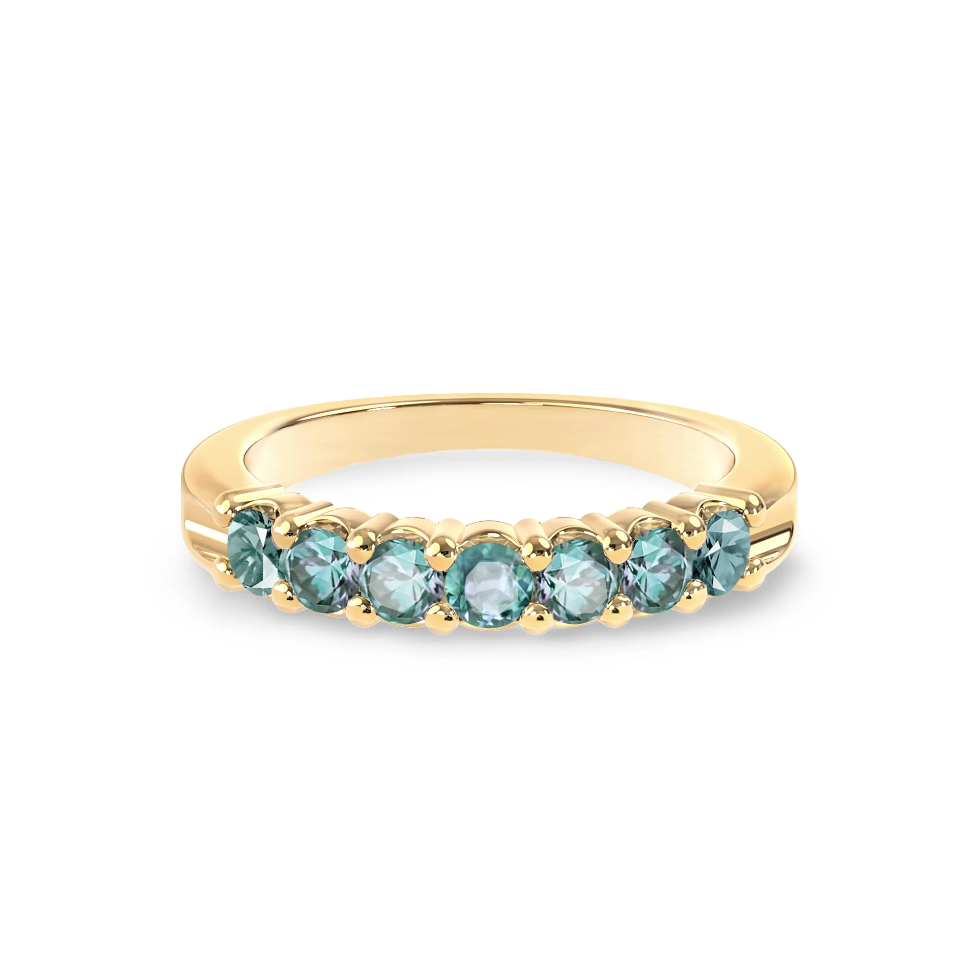 Rosecliff Luxe Alexandrite Stackable Ring in 14k Gold (June) - Image 5