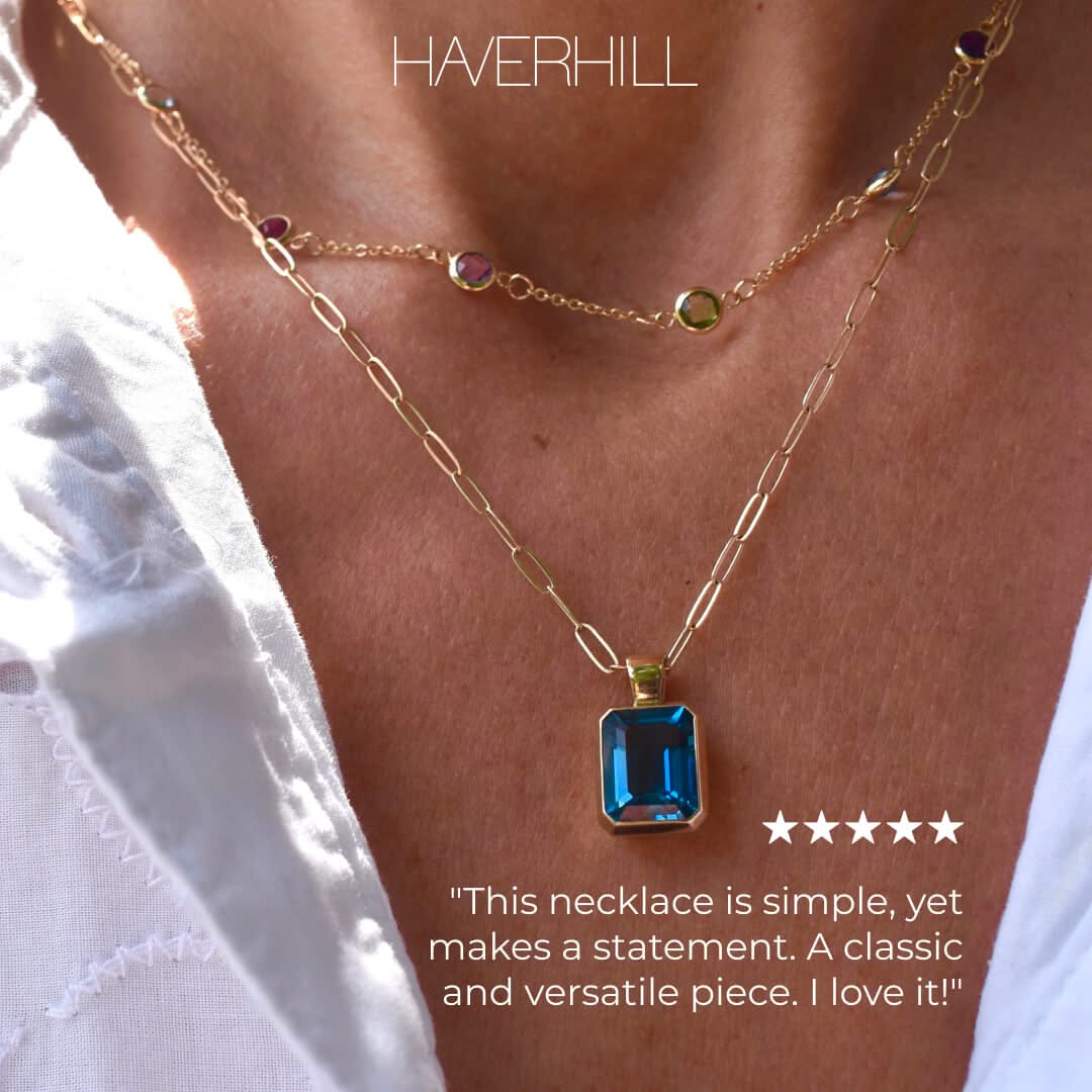 Warren Alexandrite Pendant in 14k Gold (June) - Image 10