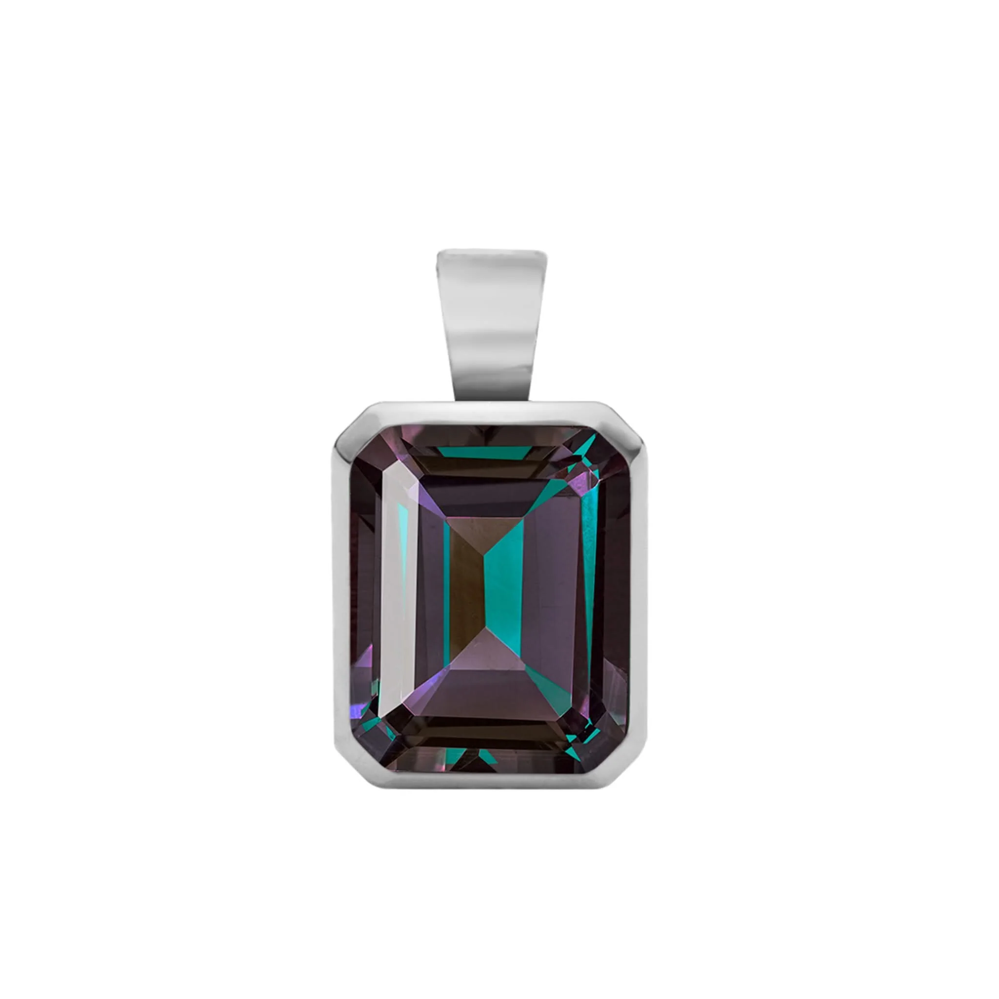 Warren Alexandrite Pendant in 14k Gold (June) - Image 5